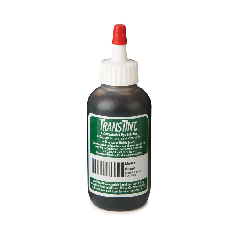 Alcohol / Water Soluble Dye - 2 oz - Color:Medium Brown